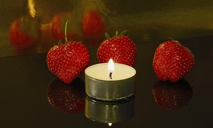 Strawberries, candles, and resolutions 