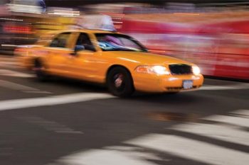 Taksi ćudež v New Yorku