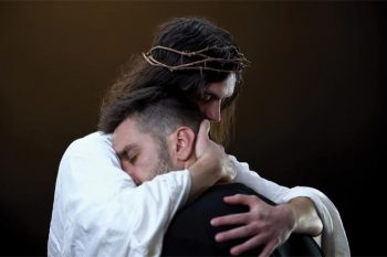 Jesus comforts His disciples